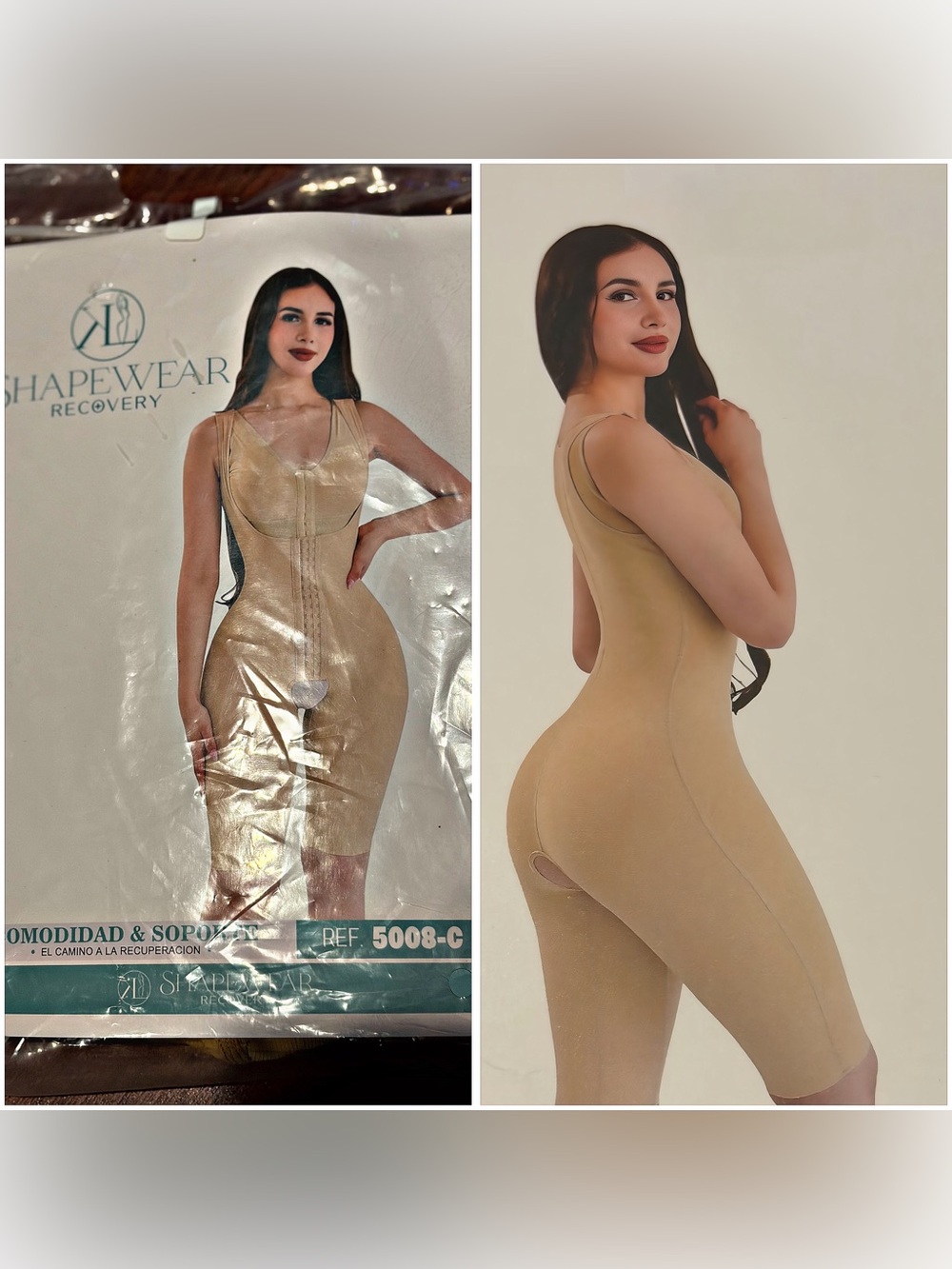 NWT Ann Chery 5008 Powernet Renata Medical Grade Shapewear - Small